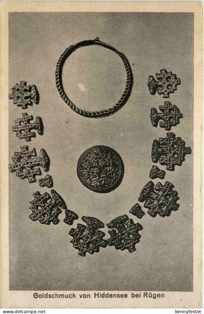 Goldschmuck von Hiddensee bei Rügen