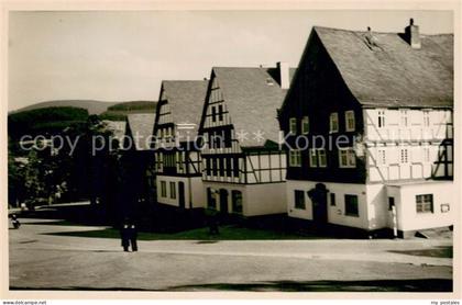 Hilchenbach Fachwerkhaeuserreihe