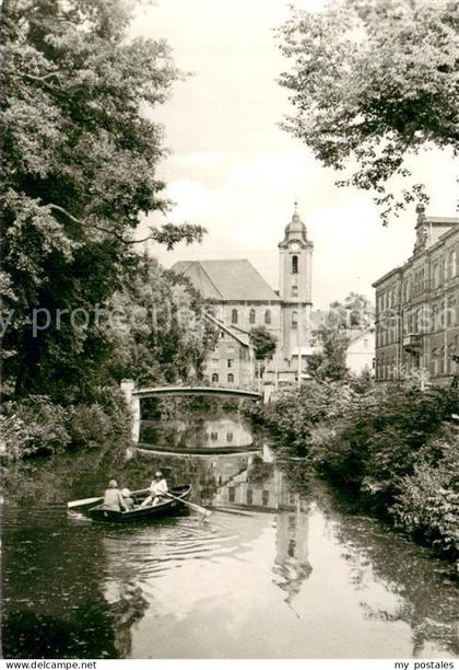 Hildburghausen Bootspartie am Friedenspark