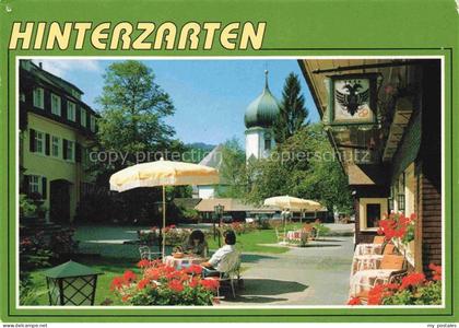 Hinterzarten Breisgau-Hochschwarzwald BW Hochschwarzwald Adlerwirtshaus Terrasse
