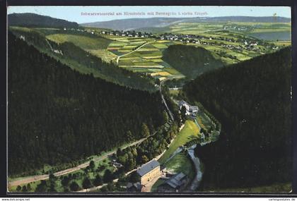 AK Bermsgrün i. Sächs. Erzgeb., Schwarzwassertal am Hirschstein