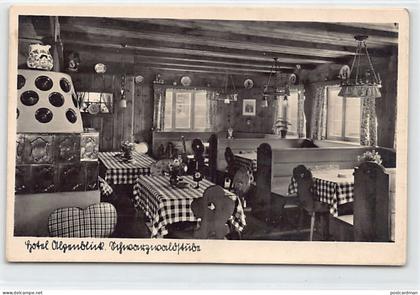 Deutschland - Hoechenschwand (BW) Hotel Alpenblick - Speisesaal
