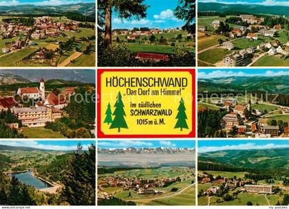 Hoechenschwand Schwarzwald BW Fliegeraufnahme