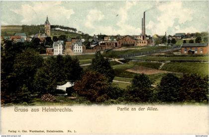 Gruss aus Helmbrechts - Oberfranken - Partie an der Allee