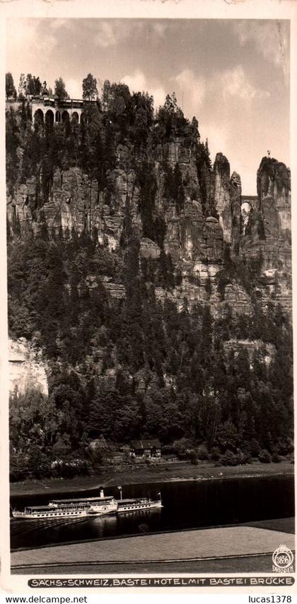SACHS / SCHWEIZ / BASTEI HOTEL MIT BASTEI BRUCKE