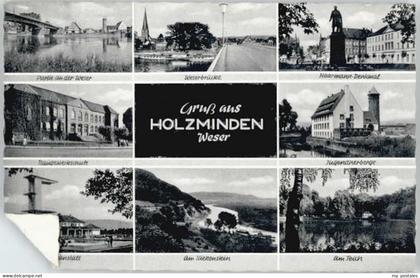 Holzminden Weser Holzminden Weserbruecke Kiekenstein Haarmann Denkmal