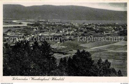 Holzminden Weser Luftaufnahme