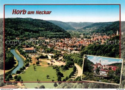 Horb Neckar Fliegeraufnahme