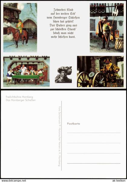 Hornberg Mehrbild-AK Das Hornberger Schießen Freilichtbühne Hornberg 2000