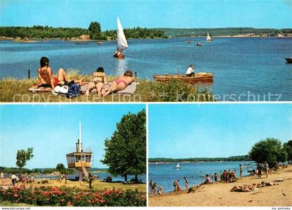 Hoyerswerda Badestrand Knappensee Wachturm