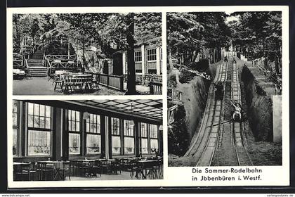 AK Ibbenbüren, Sommer-Rodelbahn, Mehrfachansichten mit Gastwirtschaft