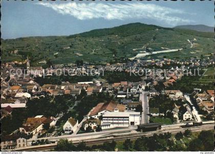 Ihringen Fliegeraufnahme Kaiserstuehler Winzergenossenschaft