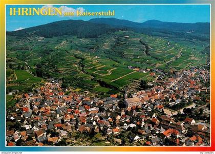 Ihringen Kaiserstuhl Fliegeraufnahme