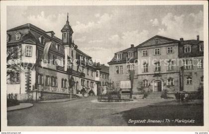 Ilmenau Thueringen Marktplatz