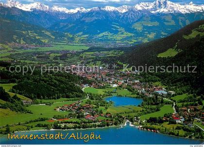 Immenstadt Allgaeu Fliegeraufnahme