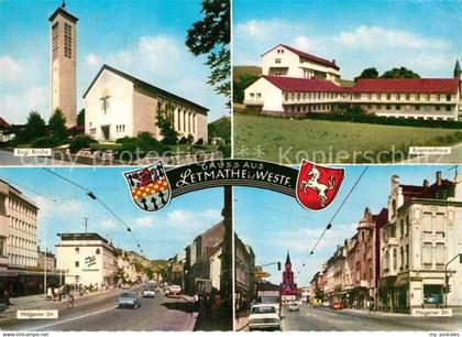 Letmathe Oestrich Kirche Krankenhaus Hagener Strasse Wappen