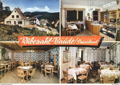 Letmathe Oestrich Ruebezahl Baude Gaststube Theke