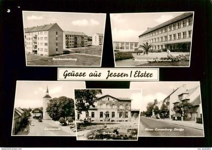 Jessen Elster Neubausiedlung Polytechn Oberschule Leninplatz Bahnhof Rosa Luxemb