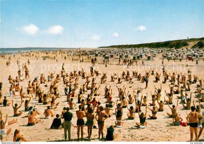 Juist Nordseebad Strandgymnastik