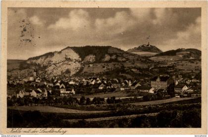 Kahla mit der leuchtenburg