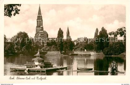KIEL  CITY Kleiner Kiel mit Rathaus