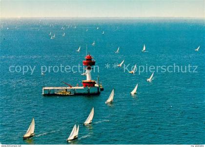 KIEL  CITY Leuchtfeuer Kiel Fliegeraufnahme