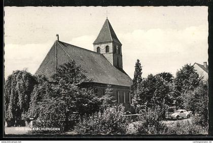 AK Kirchlengern /Westf., Partie an der Kirche