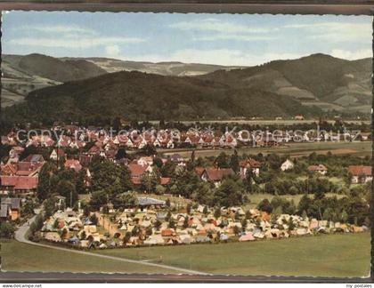 Kirchzarten Panorama mit Campingplatz