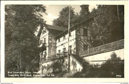 Kirnitzschtal bei Bad Schandau Gaststaette o 1954