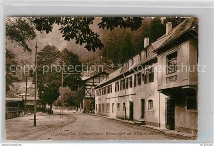 Kirnitzschtal Gasthaus Lichtenhainer Wasserfall