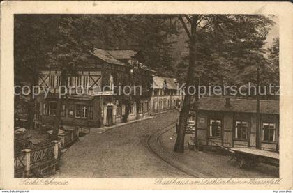 Kirnitzschtal Gasthaus Lichtenhainer Wasserfall