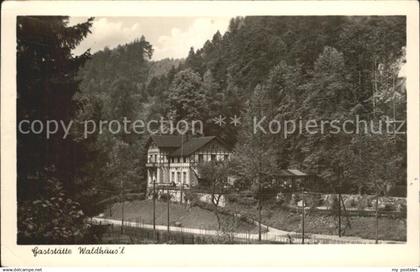 Kirnitzschtal Gaststaette Waldhaeusl