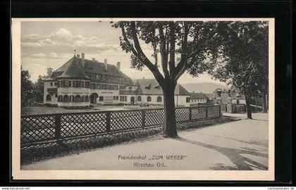 AK Kirschau / O.-L., Fremdenhof Zum Weber