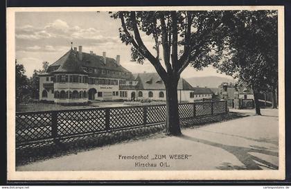 AK Kirschau /O. L., Pension Zum Weber