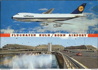 Koeln Rhein Flughafen Koeln-Bonn Flugzeug
