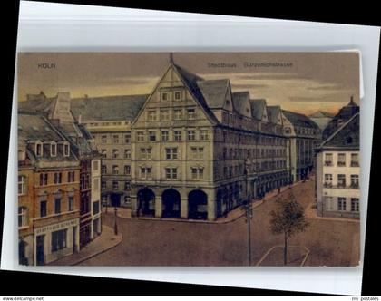 Koeln Rhein Koeln Stadthaus Guerzenichstrasse *