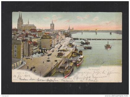 Litho-AK Köln 1902