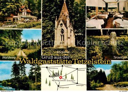 Koenigslutter Elm Waldgaststaette Tetzelstein Ehrenmal