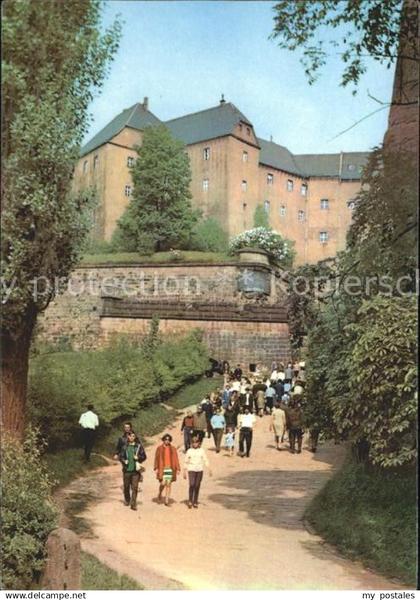 Koenigstein Saechsische Schweiz Festung Koenigstein