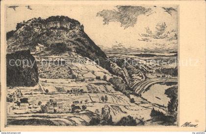 Koenigstein Saechsische Schweiz Festung Koenigstein