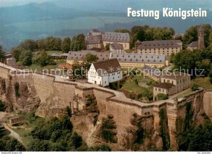 Koenigstein Saechsische Schweiz Festung Koenigstein