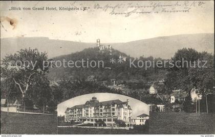 Koenigstein Taunus Grand Hotel Koenigstein Burgruine