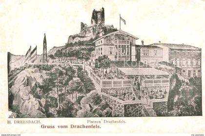 Koenigswinter Plateau Drachenfels