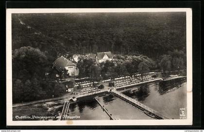 AK Berlin-Köpenick, Gaststätte Prinzengarten am Müggelsee alias Müggelseeperle