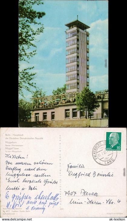 Ansichtskarte Köpenick-Berlin Müggelturm 1964