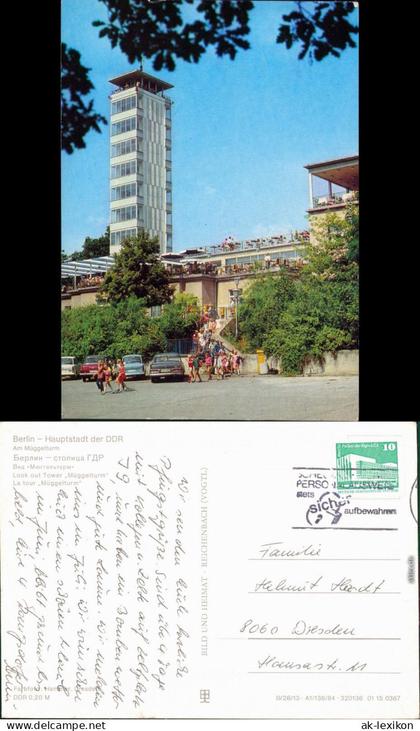 Köpenick Berlin Müggelturm Ansichtskarte g1984