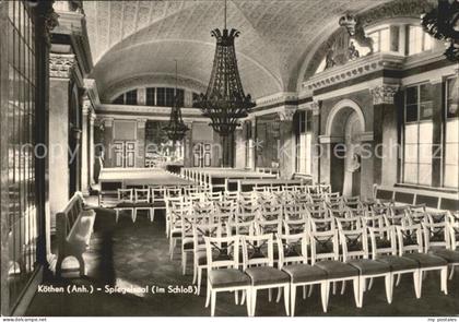 Koethen Anhalt Spiegelsaal Schlloss