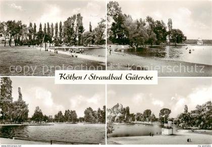 Koethen Anhalt Strandbad Guetersee Details