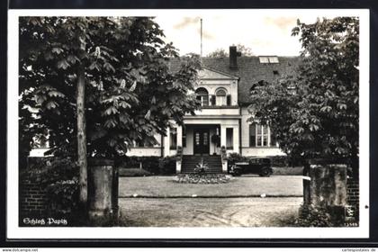 AK Kolkwitz, Schloss Papitz, Automobil