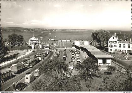 Konstanz Bodensee Landeplatz Staad Autofaehre Konstanz Meersburg